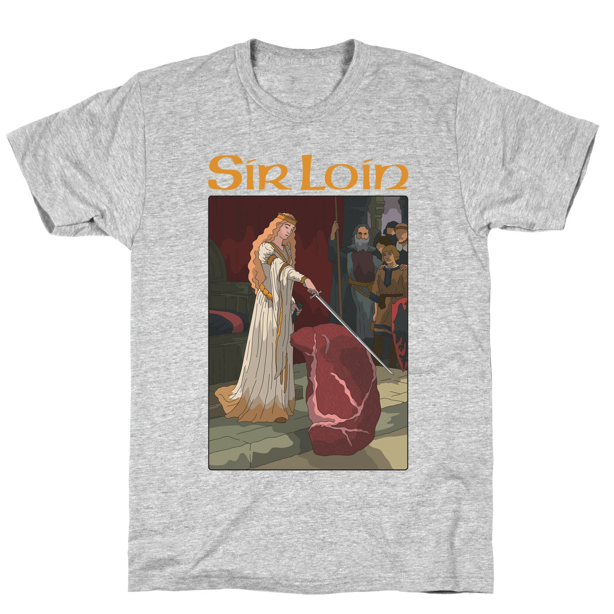 Sir Loin Steak Meme Cartoon Unisex