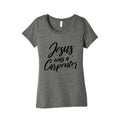 Jesus Was A Carpenter Womens Triblend Tee Unisex