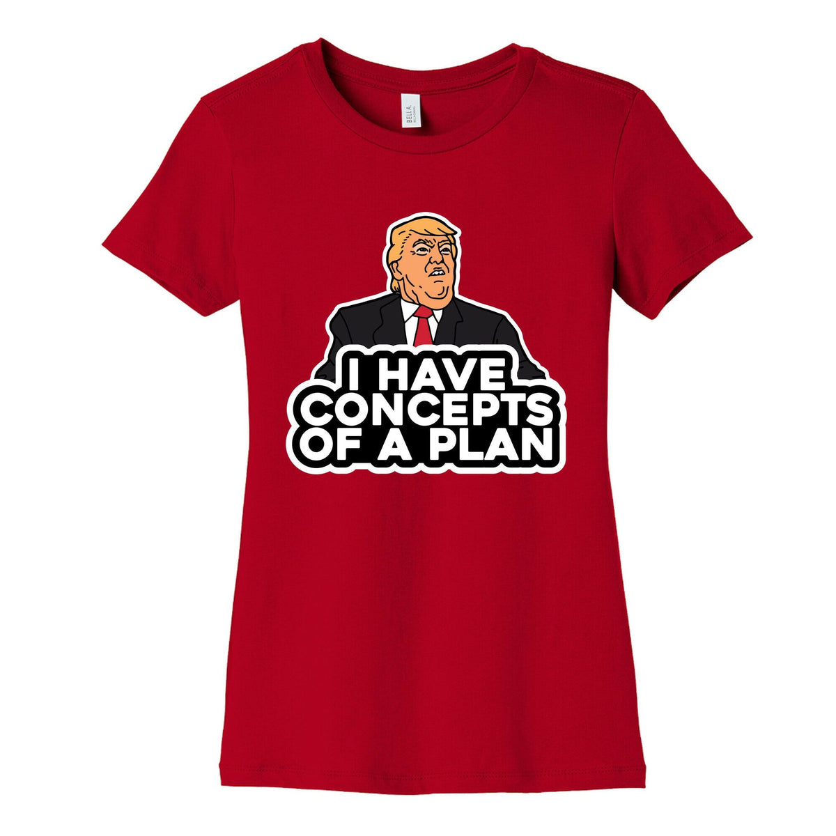 I Have Concepts of a Plan Womens Cotton Tee Unisex