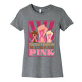 In October We Wear Pink Womens Cotton Tee Unisex