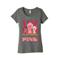 In October We Wear Pink Womens Triblend Tee Unisex