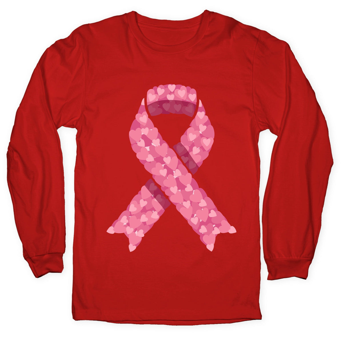Pink Ribbon Longsleeve Tee Unisex