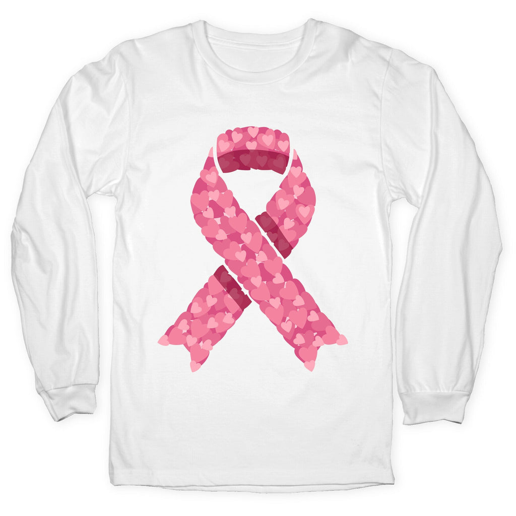 Pink Ribbon Longsleeve Tee Unisex