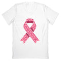 Pink Ribbon V-Neck Unisex