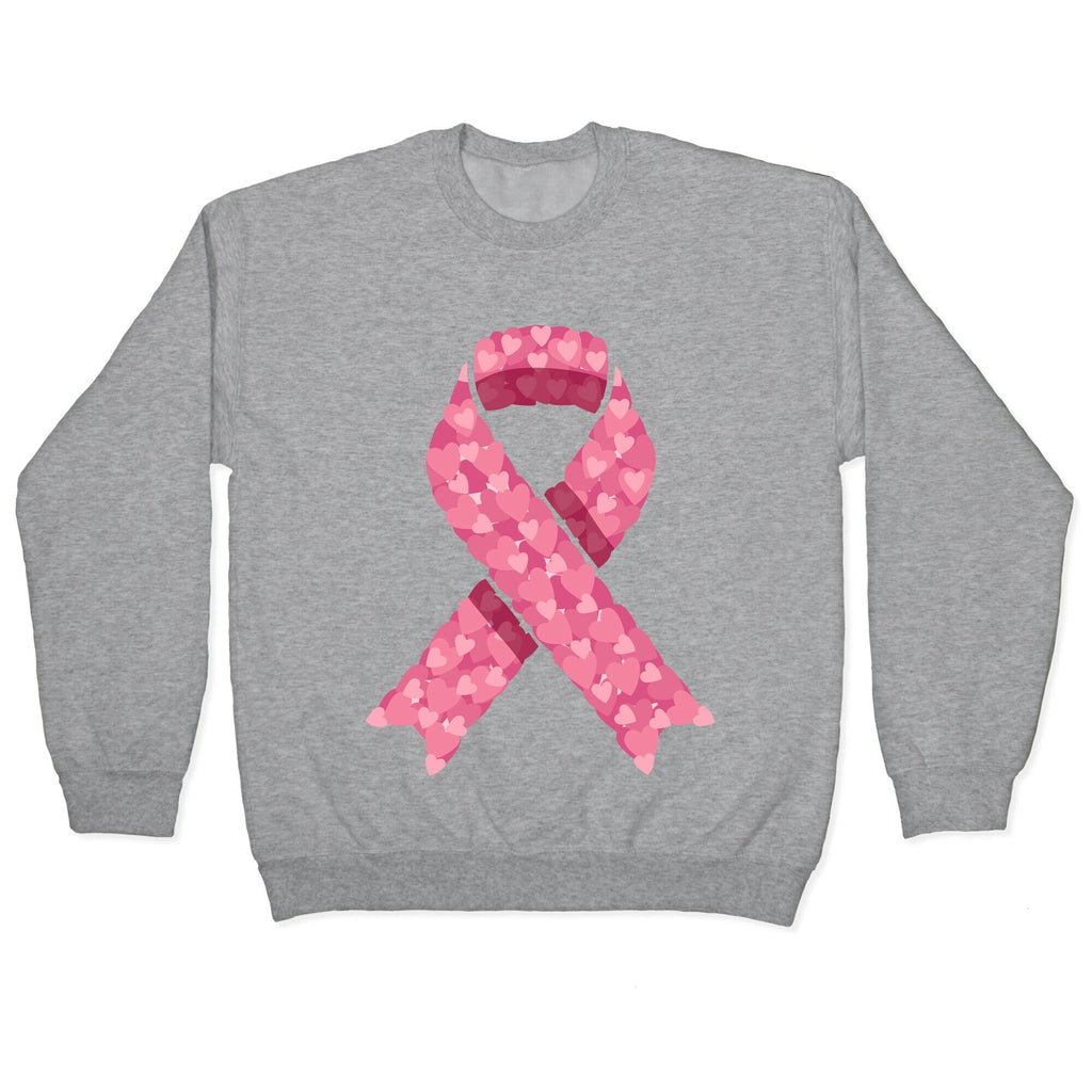 Pink Ribbon Crewneck Unisex