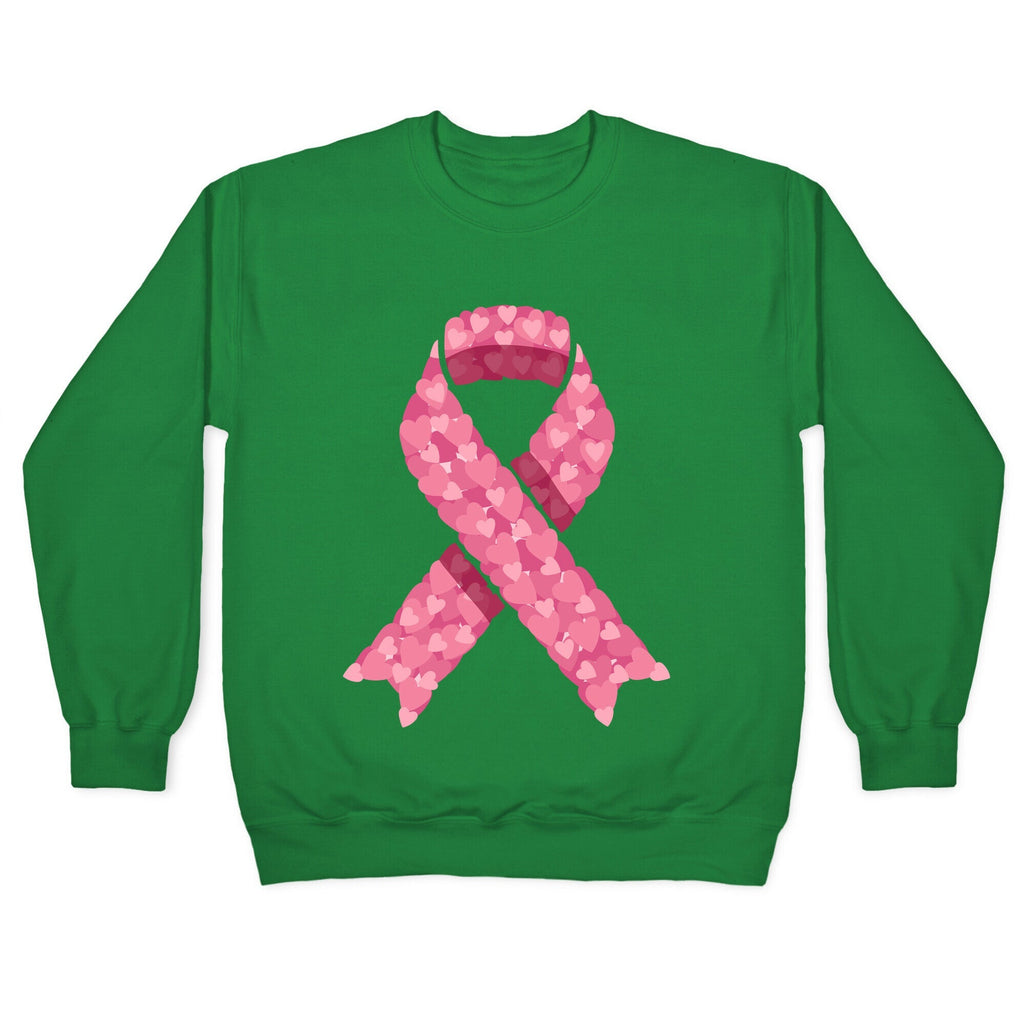 Pink Ribbon Crewneck Unisex