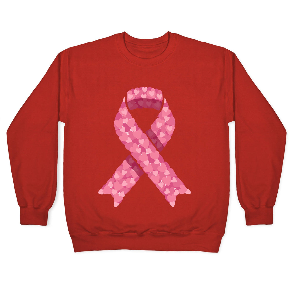 Pink Ribbon Crewneck Unisex