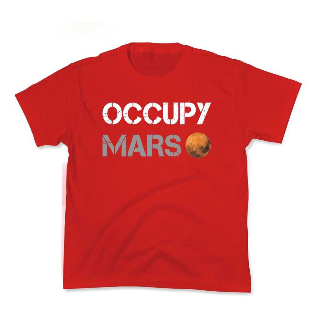 Occupy Mars Kids Tee Unisex