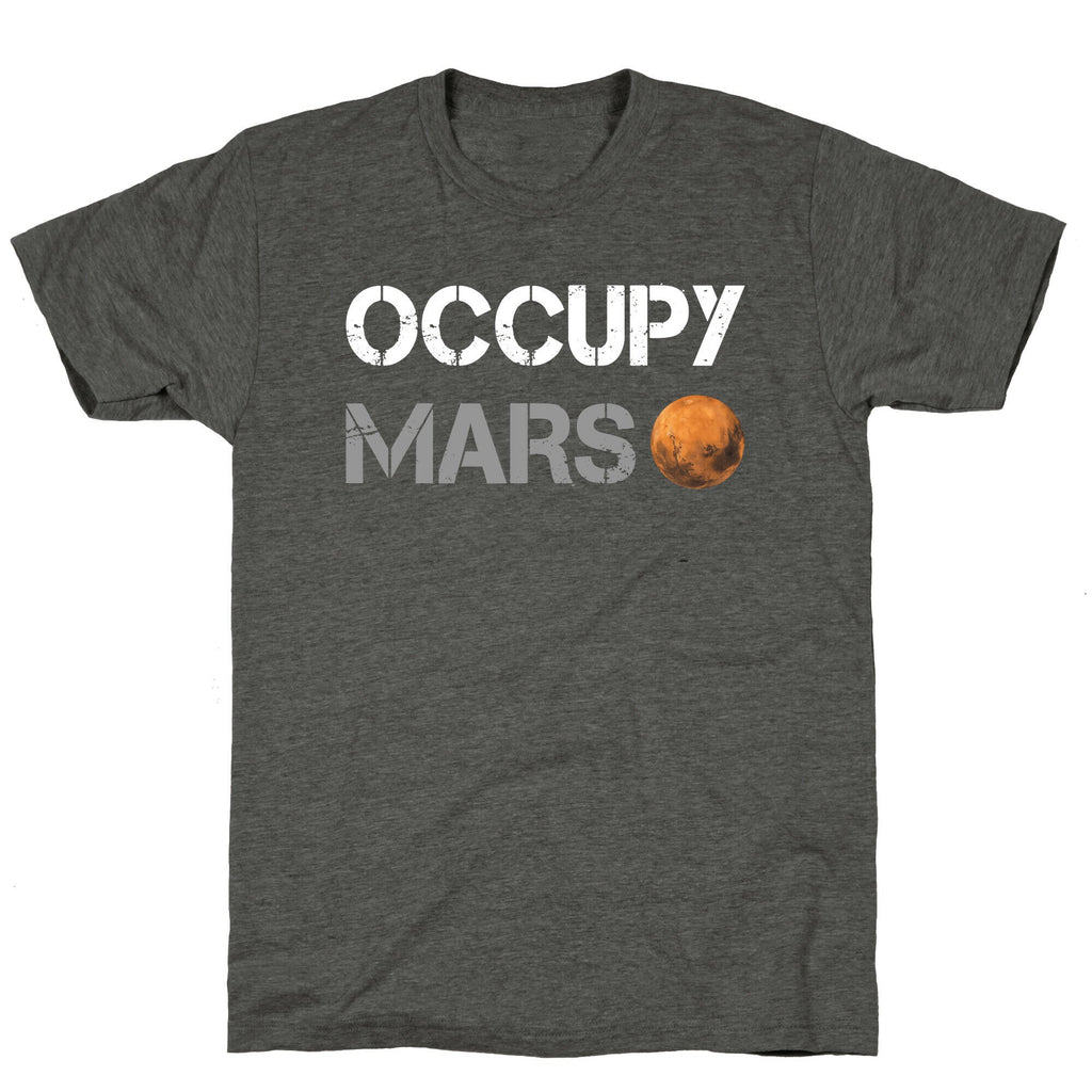 Occupy Mars Unisex Triblend Tee Unisex