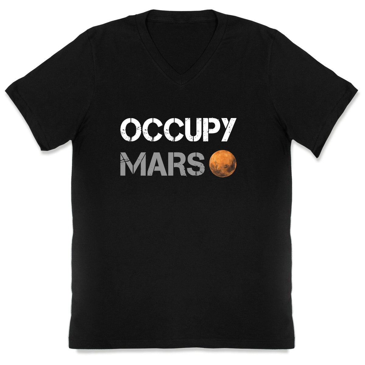 Occupy Mars V-Neck Unisex