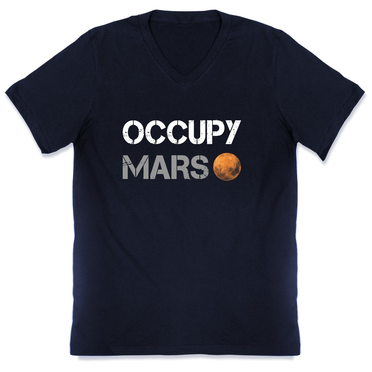 Occupy Mars V-Neck Unisex