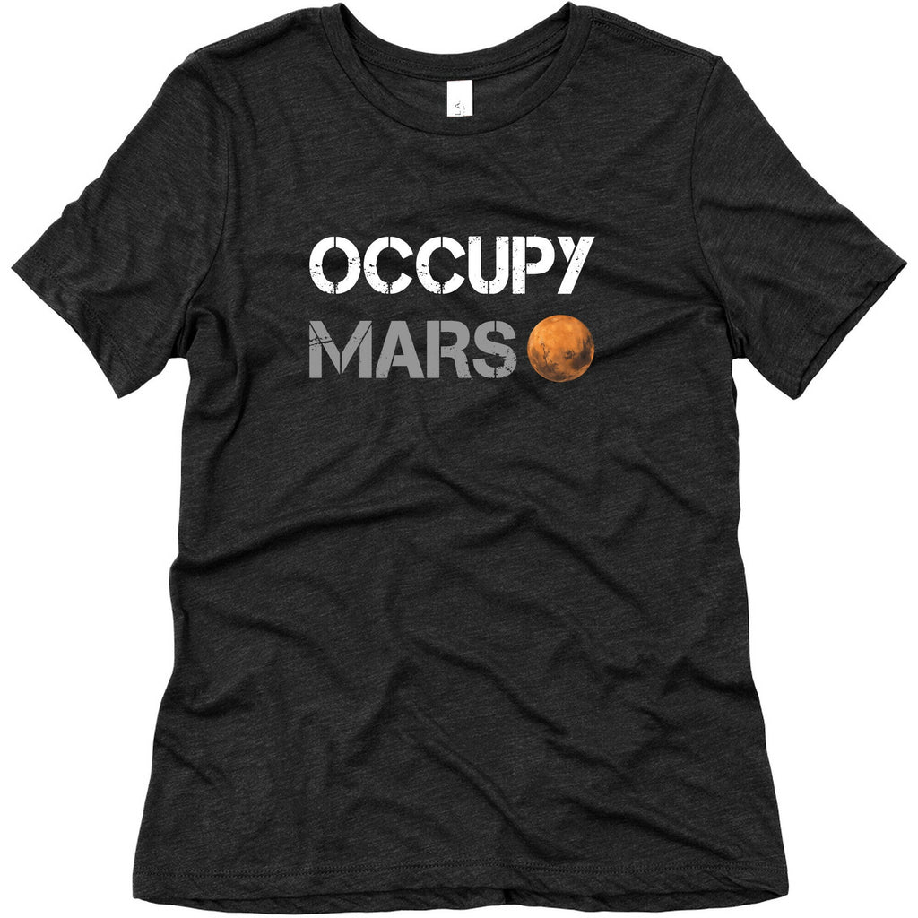 Occupy Mars Womens Triblend Tee Unisex