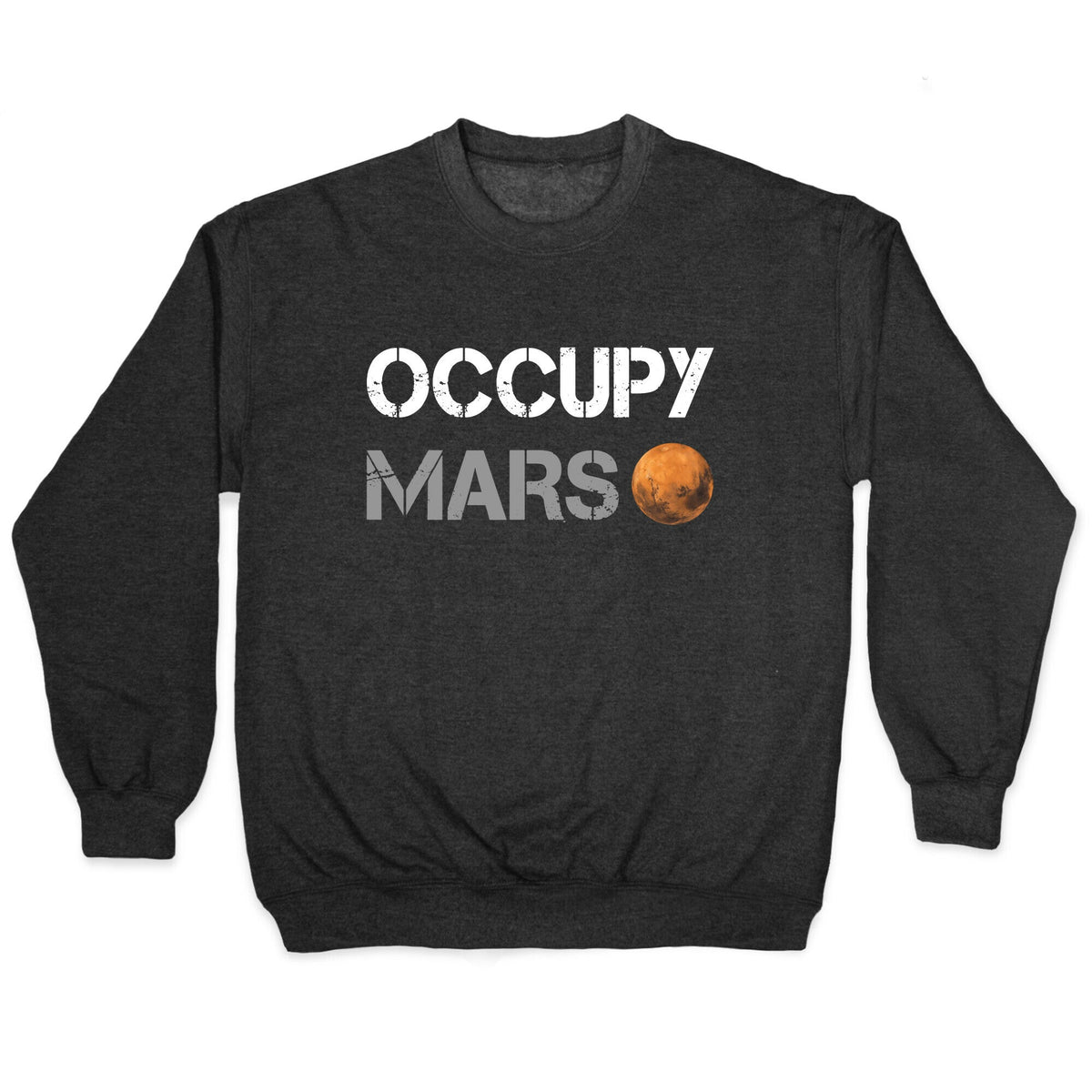 Occupy Mars Crewneck Unisex