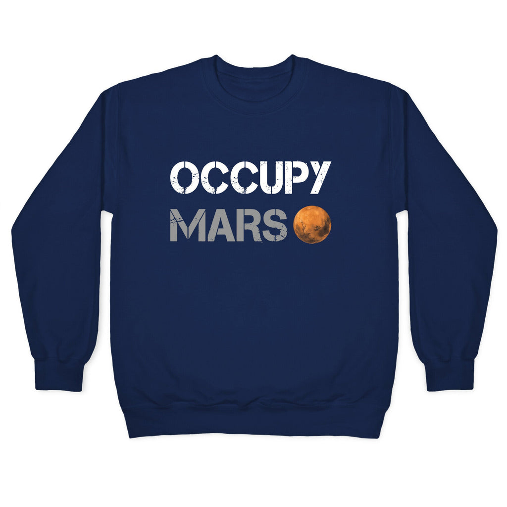 Occupy Mars Crewneck Unisex