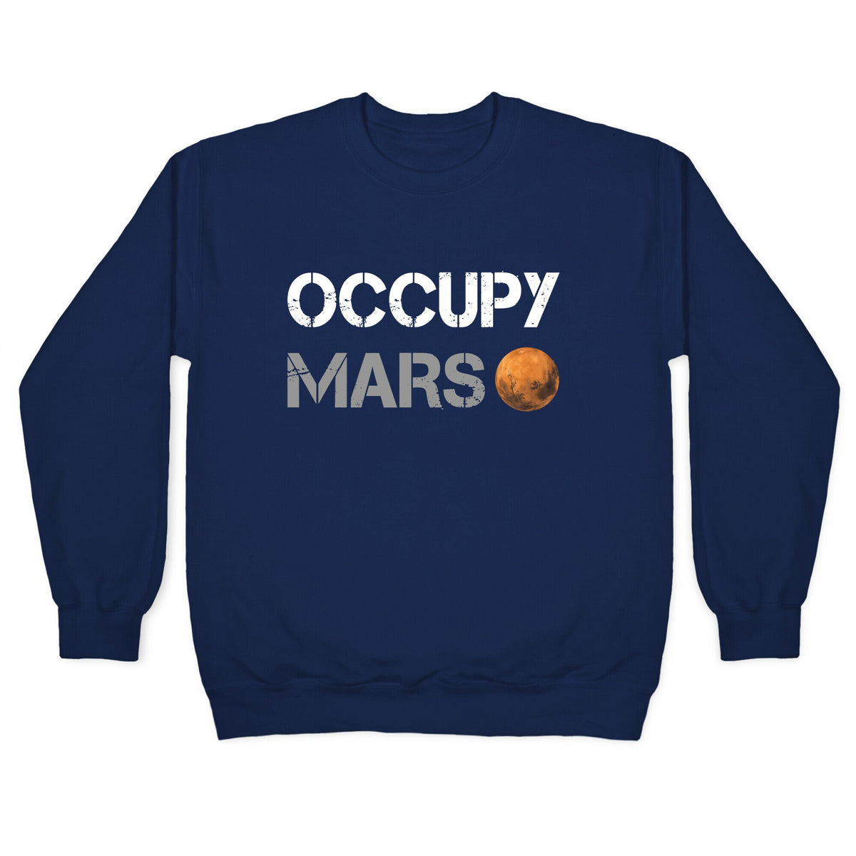 Occupy Mars Crewneck Unisex