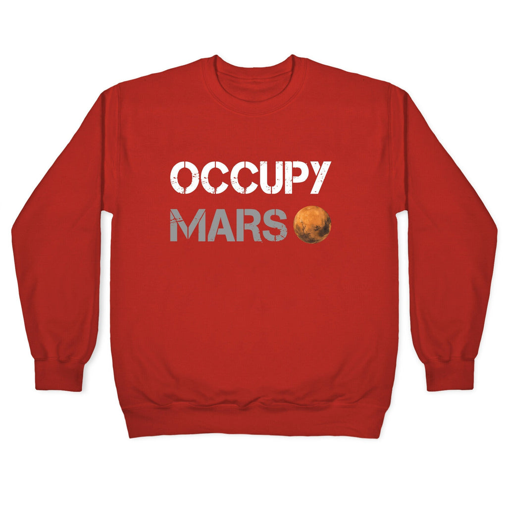 Occupy Mars Crewneck Unisex