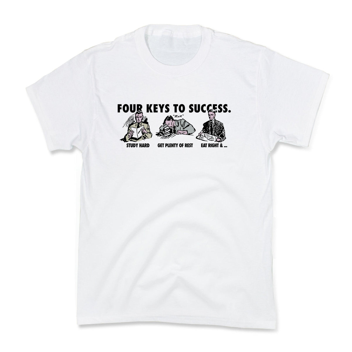 Four Keys to Success Kids Tee Unisex