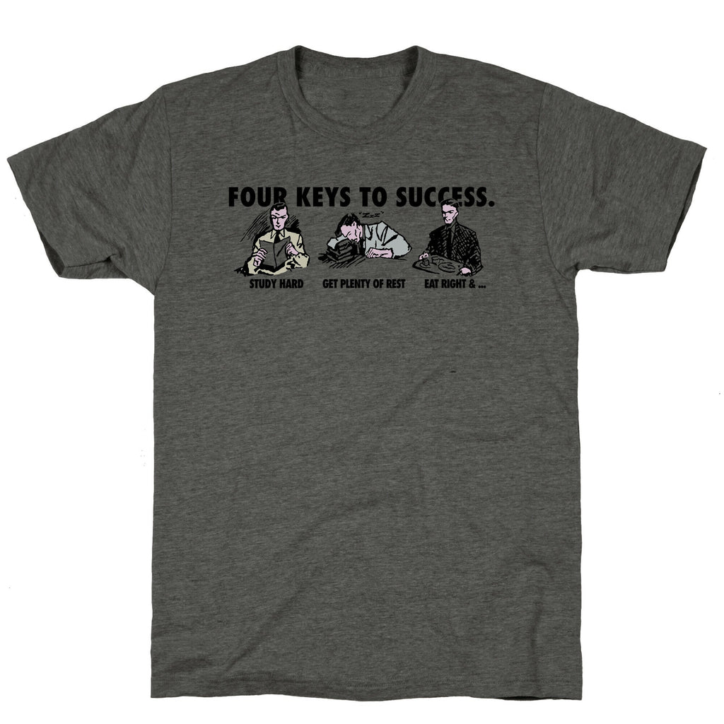 Four Keys to Success Unisex Triblend Tee Unisex
