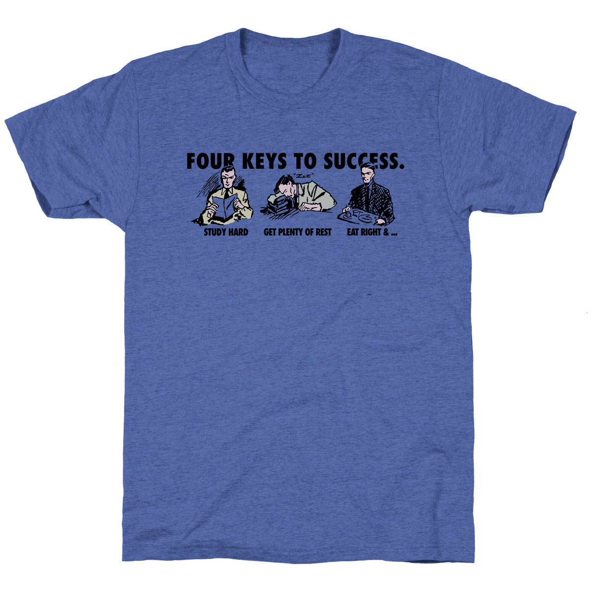 Four Keys to Success Unisex Triblend Tee Unisex