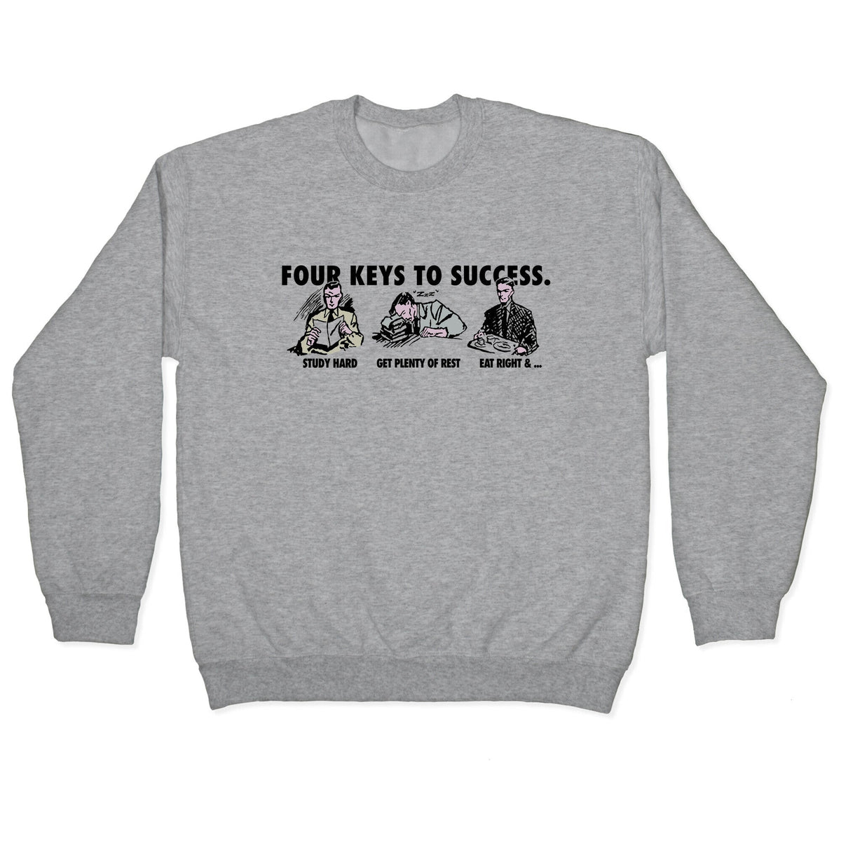 Four Keys to Success Crewneck Unisex