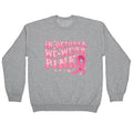 In October We Wear Pink Breast Cancer Awareness Crewneck Unisex