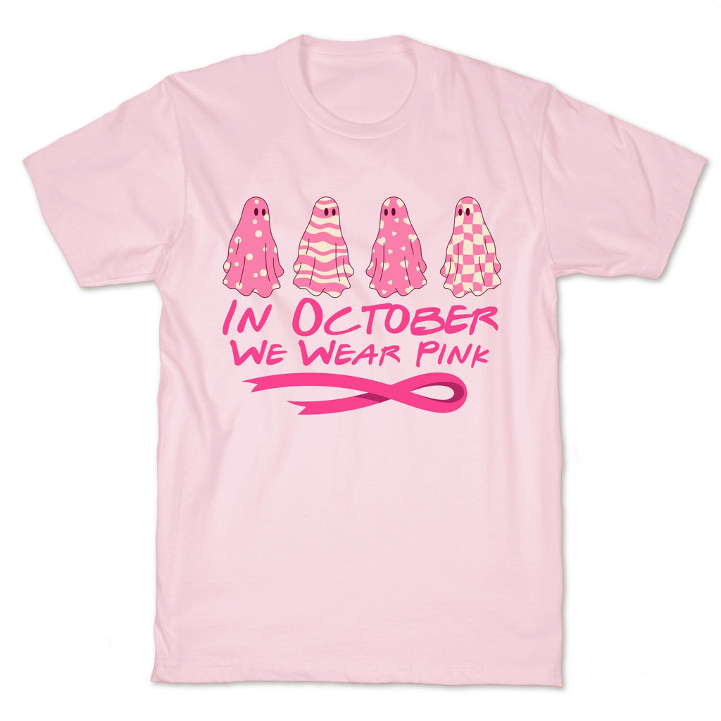 Ghost October Breast Cancer Awareness Unisex