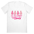 Ghost October Breast Cancer Awareness V-Neck Unisex
