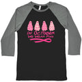 Ghost October Breast Cancer Awareness Baseball Tee Unisex