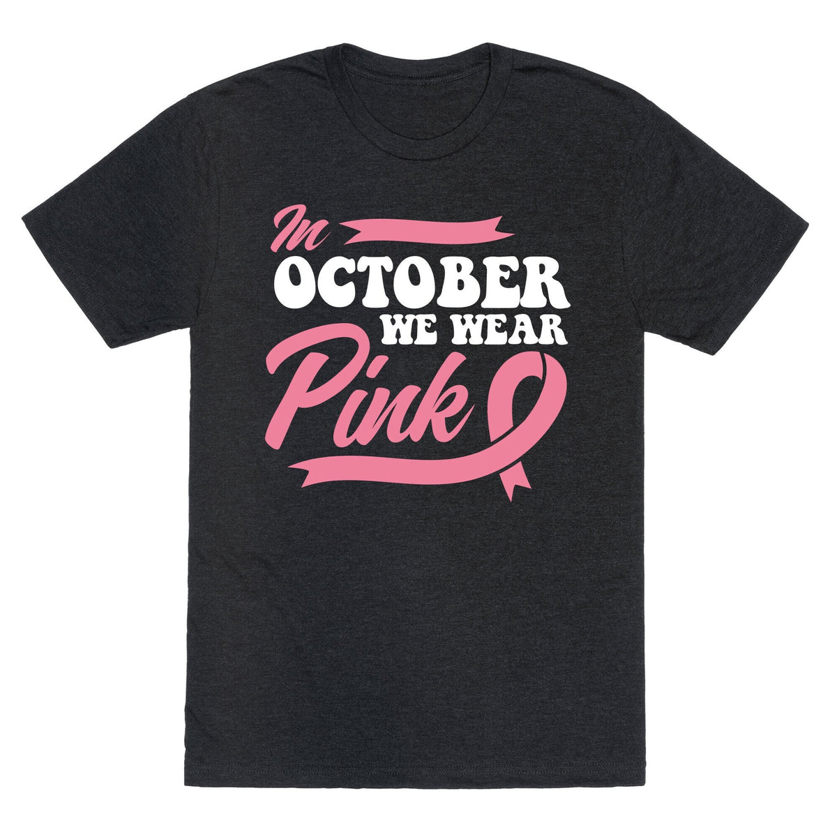 October Pink Breast Cancer Awareness Unisex Triblend Tee Unisex