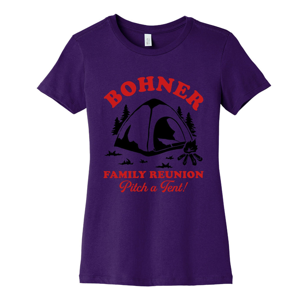 Bohner Family Reunion Womens Cotton Tee Unisex