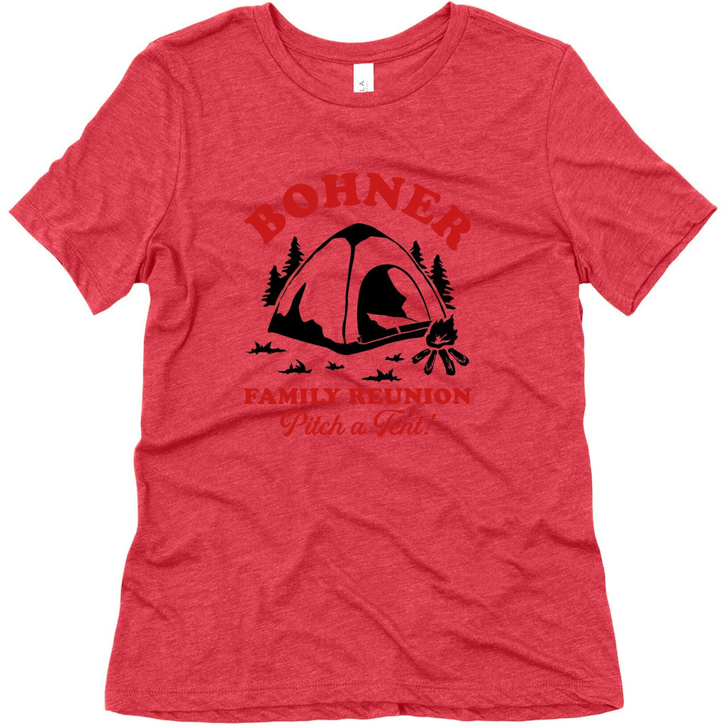Bohner Family Reunion Womens Triblend Tee Unisex