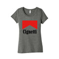 Cignetti Womens Triblend Tee Unisex
