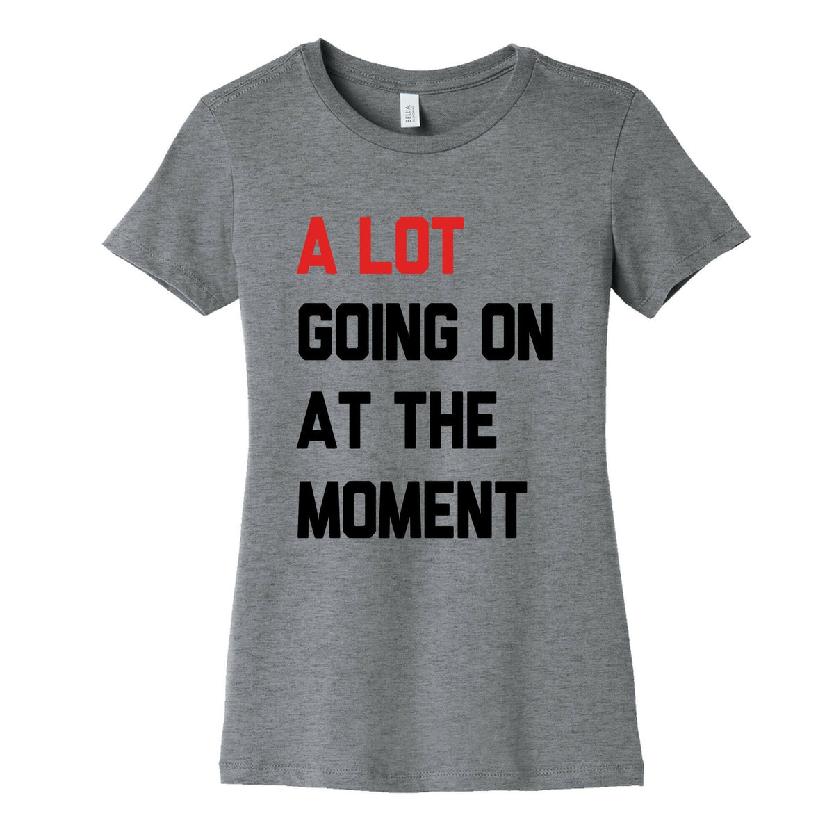 A Lot Going On At The Moment Womens Cotton Tee Unisex