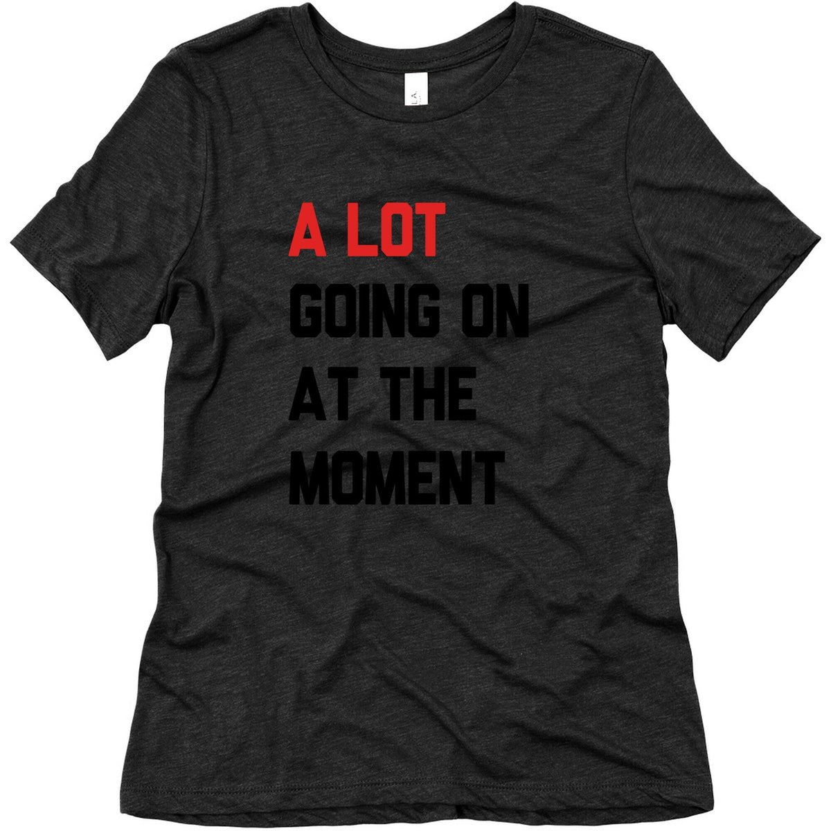 A Lot Going On At The Moment Womens Triblend Tee Unisex