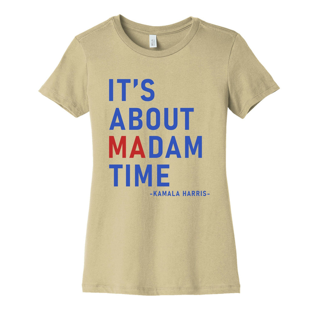 Its About Madam Time Kamala Womens Cotton Tee Unisex
