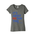 Its About Madam Time Kamala Womens Triblend Tee Unisex
