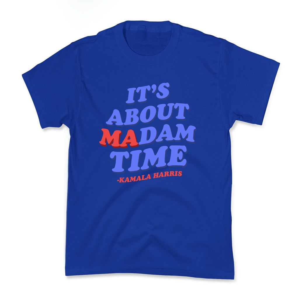 Its About Madam Time Harris Kids Tee Unisex