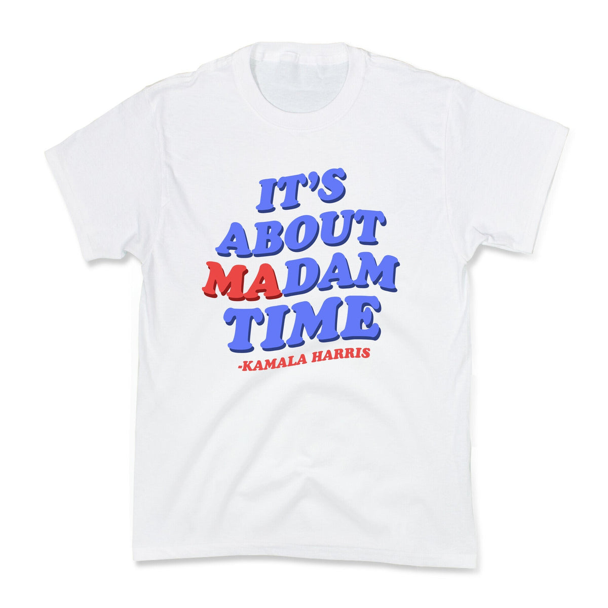Its About Madam Time Harris Kids Tee Unisex