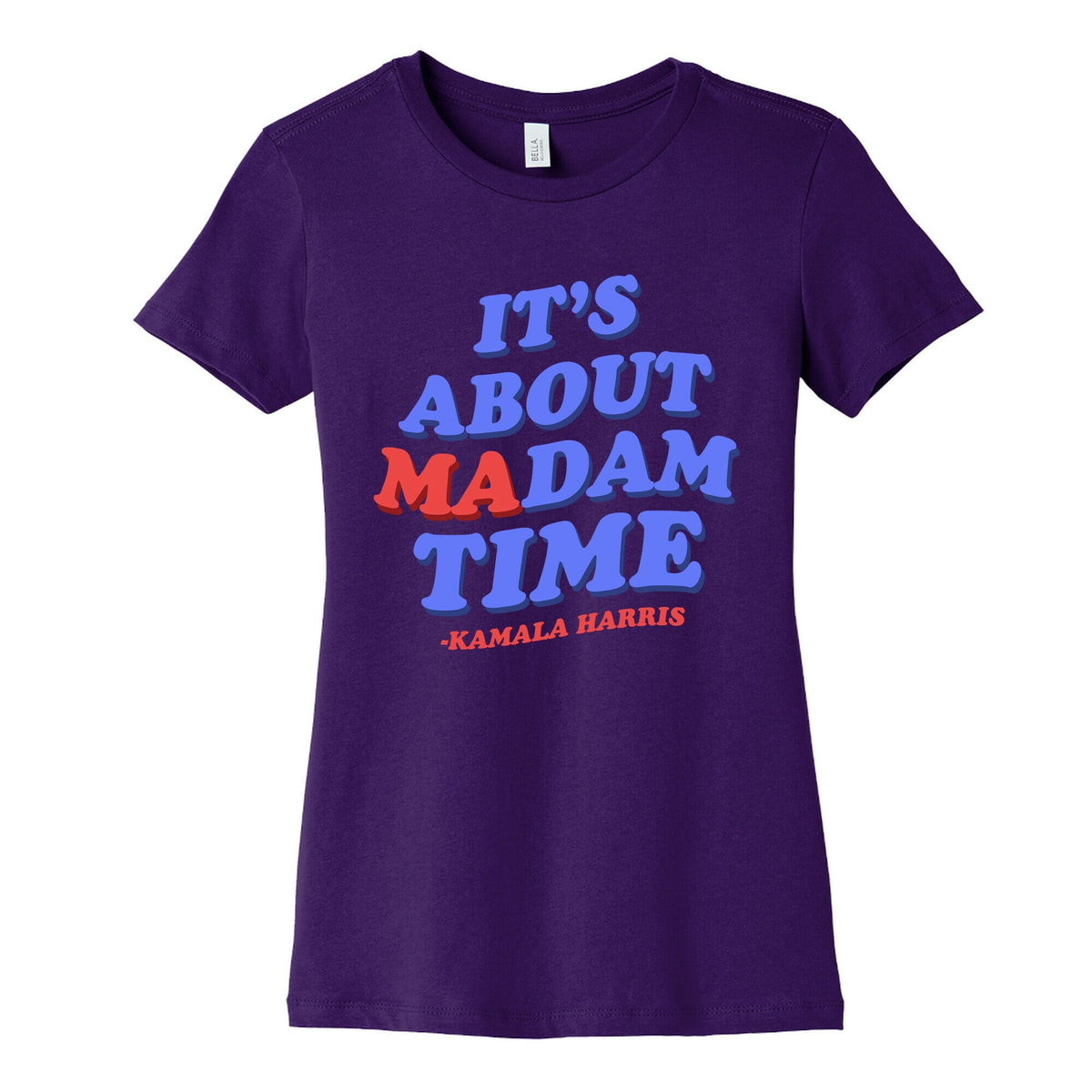 Its About Madam Time Harris Womens Cotton Tee Unisex