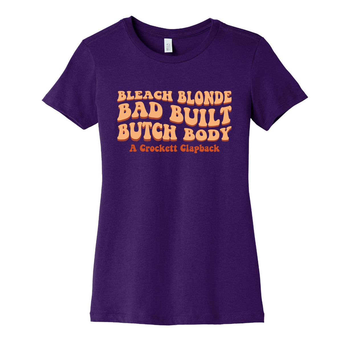 Jasmine Crockett Clapback Womens Cotton Tee Unisex