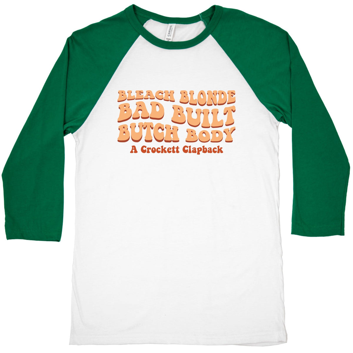 Jasmine Crockett Clapback Baseball Tee Unisex