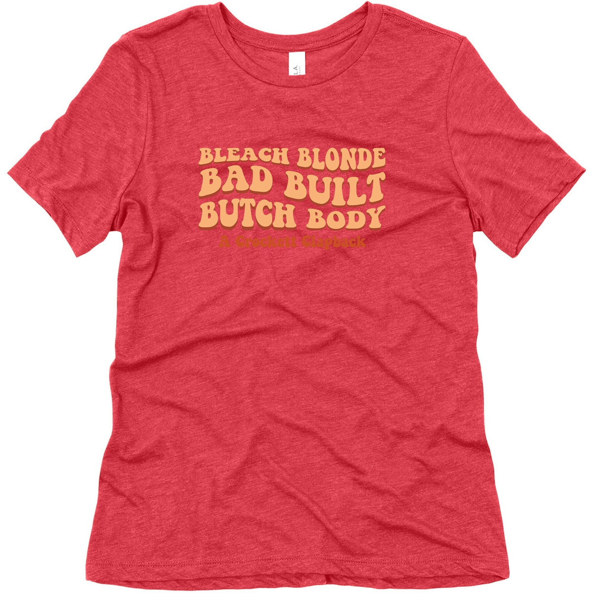 Jasmine Crockett Clapback Womens Triblend Tee Unisex