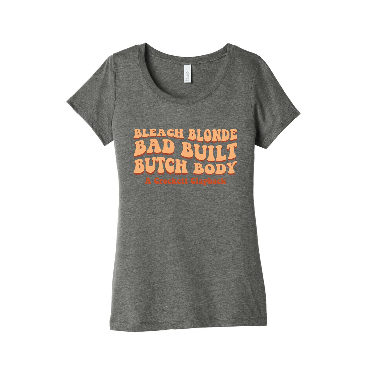 Jasmine Crockett Clapback Womens Triblend Tee Unisex