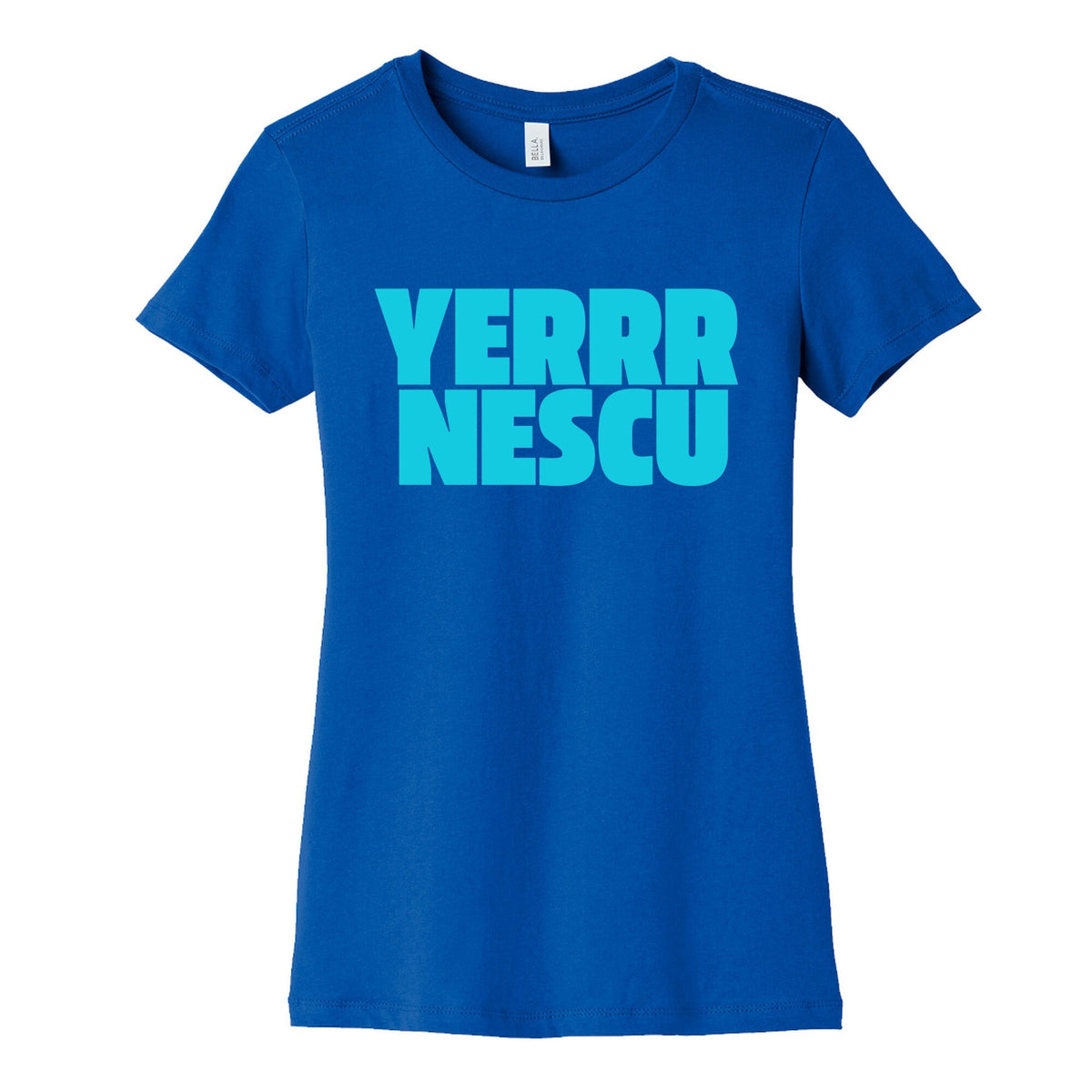 Yerrr Nescu Womens Cotton Tee Unisex