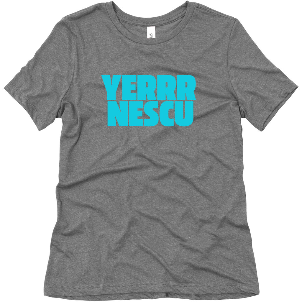 Yerrr Nescu Womens Triblend Tee Unisex