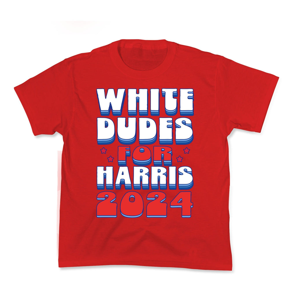 White Dudes for Harris Kids Tee Unisex