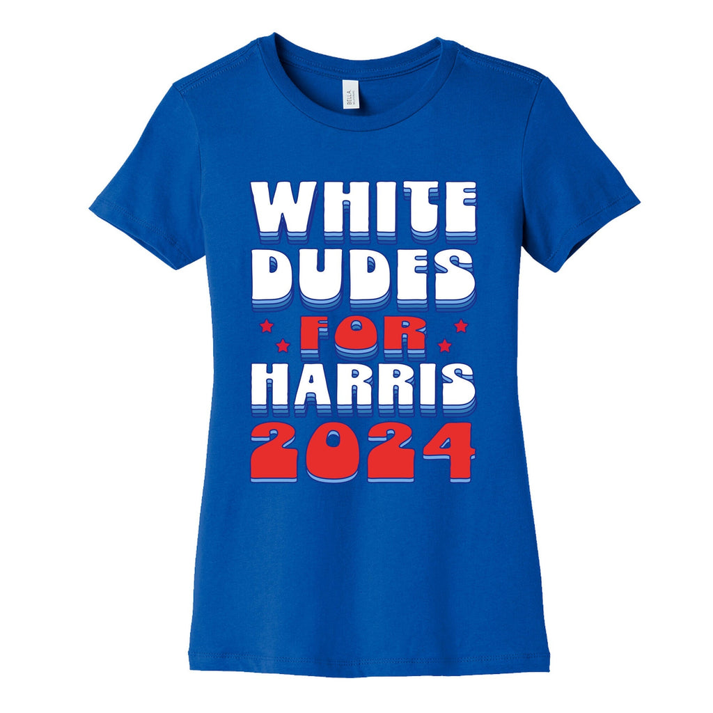 White Dudes for Harris Womens Cotton Tee Unisex
