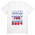 White Dudes for Harris V-Neck Unisex