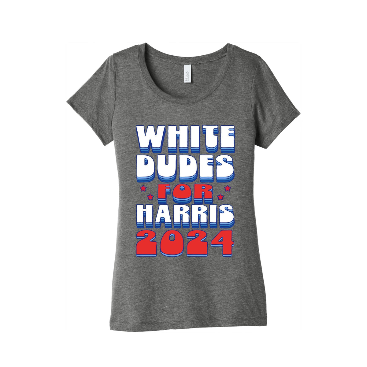 White Dudes for Harris Womens Triblend Tee Unisex