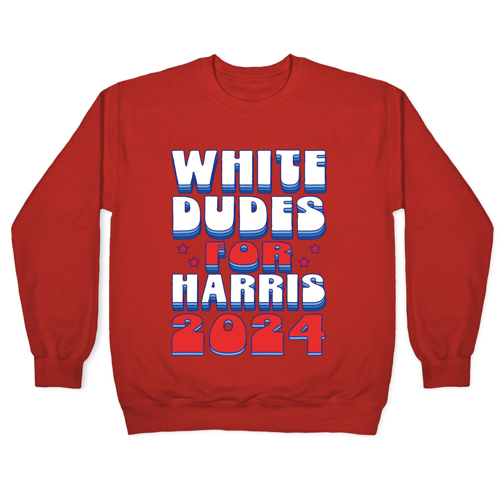 White Dudes for Harris Crewneck Unisex